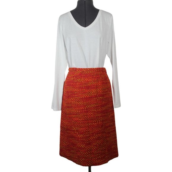 Retro 60s Joseph Magnin women's‎ chunky tweed mod couture Mad Man skirt suit set - Picture 6 of 16